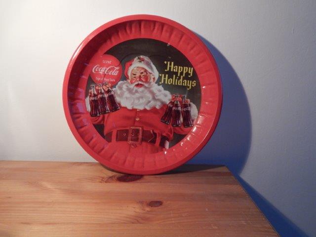 Coca Cola Kerstbord