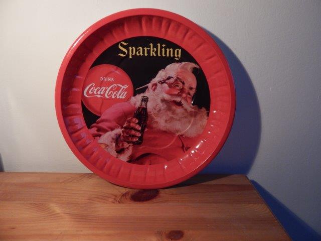 Coca Cola Kerstbord