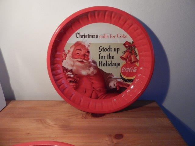 Coca Cola Kerstbord