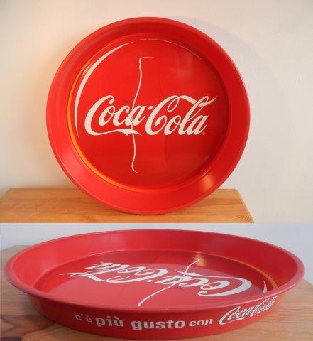 Coca Cola Dienblad Italie