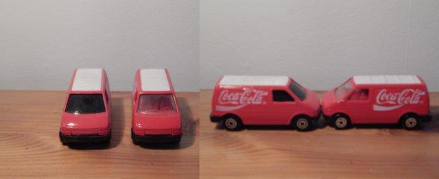 Coca Cola Rode Bus