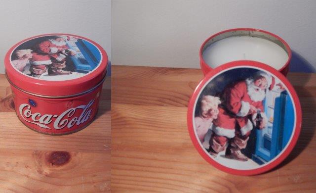 Coca Cola Kaars In Blik