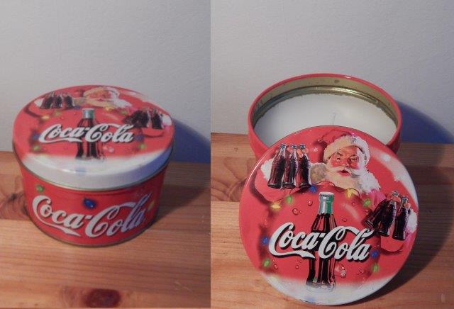 Coca Cola Kaars In Blik
