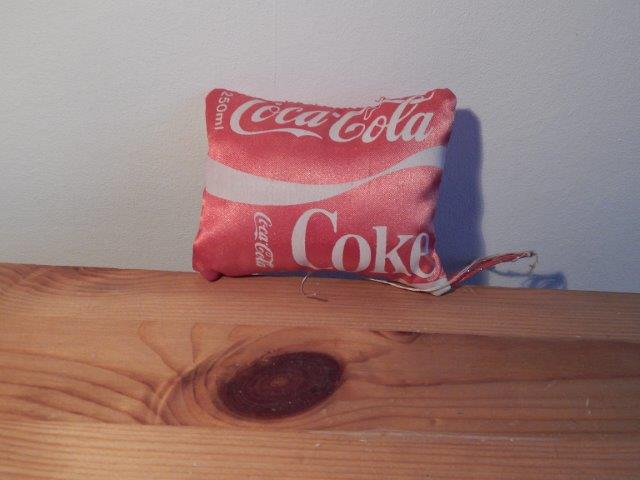 Coca Cola Sleutelhanger Kussen